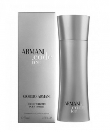 ادوتویلت مردانه جورجیو آرمانی Giorgio Armani مدل Armani Code Ice حجم 75 میلی لیتر