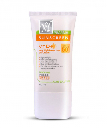 ژل کرم ضد آفتاب بی رنگ SPF 50 مای My مدل Pharma Sunscreen حجم 40 میلی لیتر