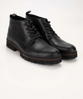 نیم بوت مردانه مارال چرم Maral Leather مدل CM4