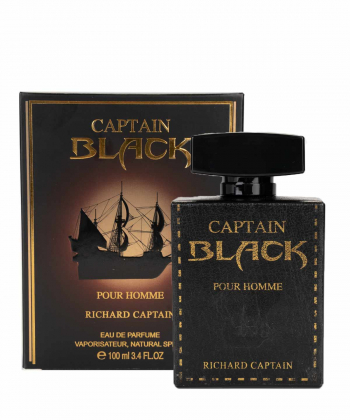 ادوپرفیوم مردانه کاپیتان بلک Captain Black مدل Richard Captain حجم 100 میلی لیتر