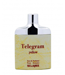 ادوپرفیوم مردانه اسکلاره Sclaree مدل Telegram Yellow حجم 82 میلی لیتر