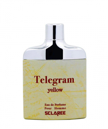 ادوپرفیوم مردانه اسکلاره Sclaree مدل Telegram Yellow حجم 82 میلی لیتر