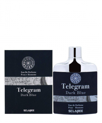 ادوپرفیوم مردانه اسکلاره Sclaree مدل Telegram Dark Blue حجم 82 میلی لیتر