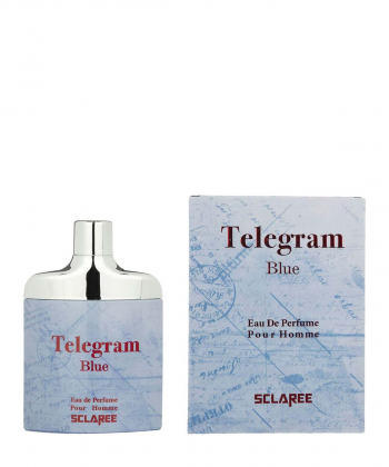 ادوپرفیوم مردانه اسکلاره Sclaree مدل Telegram Blue حجم 82 میلی لیتر