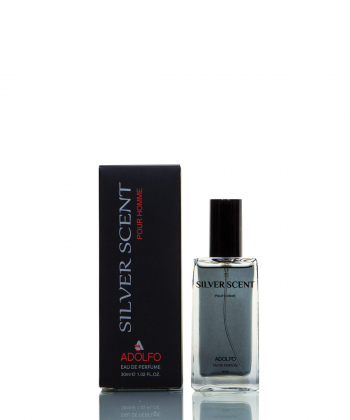 عطر جیبی مردانه آدولفو Adolfo مدل Silver Scent حجم 30 میلی لیتر