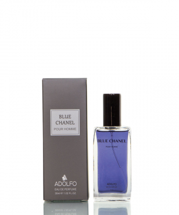 عطر جیبی مردانه آدولفو Adolfo مدل Blue chanel حجم 30 میلی لیتر