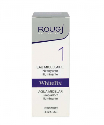 لوسیون پاک کننده و روشن کننده پوست روژی Rougj مدل White Fix حجم 125 میلی لیتر