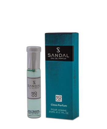 عطر جیبی مردانه صندل Sandal شماره 02 حجم 20 میلی لیتر