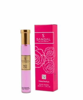 عطر جیبی زنانه صندل Sandal شماره 06 حجم 30 میلی لیتر