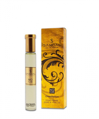 عطر جیبی زنانه صندل Sandal شماره 04 حجم 30 میلی لیتر