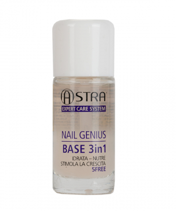 لاک تقویت کننده ناخن آسترا Astra مدل Nail Genius Base 3in1 حجم 12 میلی لیتر