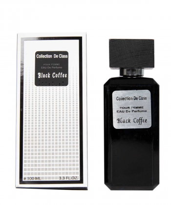 ادوپرفیوم مردانه کالکشن دو کلاس Collection De Class مدل Black Coffee حجم 100 میلی لیتر