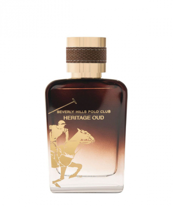 ادوپرفیوم مردانه بورلی هیلز پولو کلاب Beverly Hills Polo Club مدل Heritage Oud حجم 100 میلی لیتر با هدیه