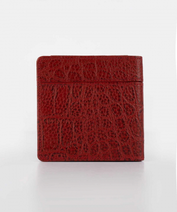 کیف جاکارتی مردانه چرم کروکو Croco Leather مدل آلانیا