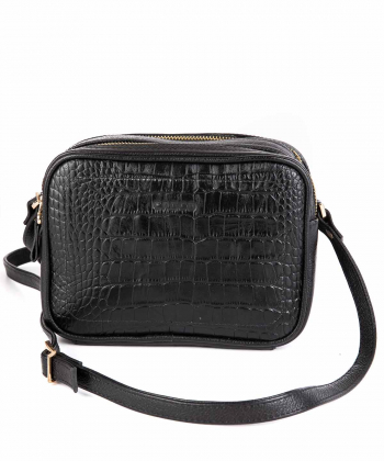 کیف دوشی زنانه چرم کروکو Croco Leather مدل ترزا