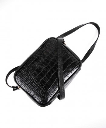 کیف دوشی زنانه چرم کروکو Croco Leather مدل ترزا