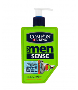 ژل اصلاح ریش مردانه کامان Comeon مدل Sense حجم 260 میلی لیتر