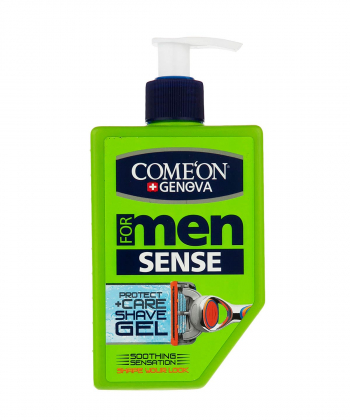 ژل اصلاح ریش مردانه کامان Comeon مدل Sense حجم 260 میلی لیتر