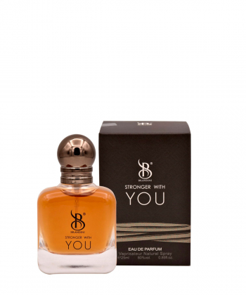 عطر جیبی مردانه برندینی Brandini مدل Stronger With You حجم 25 میلی لیتر