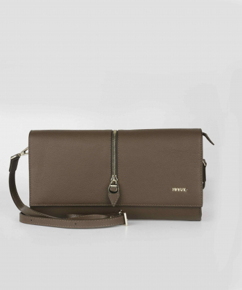 کیف مجلسی زنانه چرم طبیعی مارال Maral Leather مدل هاله