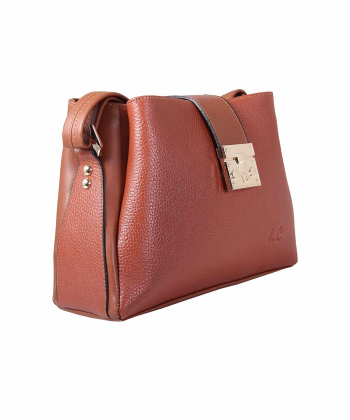 کیف دوشی زنانه چرم طبیعی شهر چرم Leather City مدل M1111663