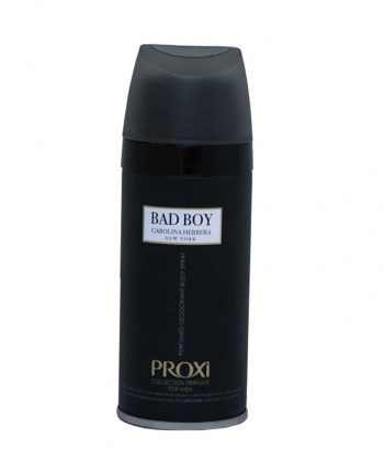 اسپری دئودورانت مردانه پروکسی Proxi مدل Bad Boy حجم 150 میلی لیتر