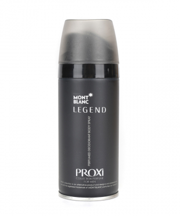 اسپری دئودورانت مردانه پروکسی Proxi مدل Legend Mont Blanc حجم 150 میلی لیتر