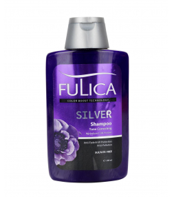 شامپو ضد زردی مو فولیکا Fulica مدل Silver حجم 200 میلی لیتر