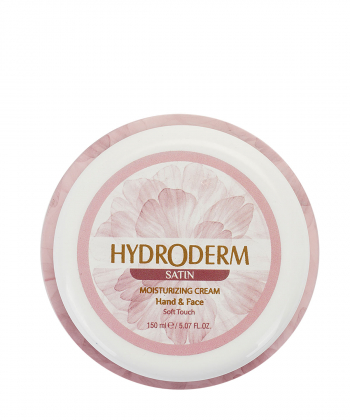 کرم مرطوب کننده دست و صورت هیدرودرم Hydroderm مدل Satin وزن 150 گرم