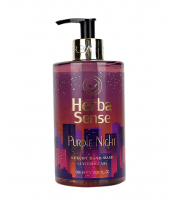 مایع دستشویی آبرسان هرباسنس Herba Sense مدل Purple Night حجم 500 میلی لیتر