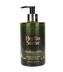 مایع دستشویی آبرسان هرباسنس Herba Sense مدل Mountain Dew حجم 500 میلی لیتر