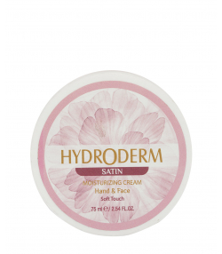 کرم مرطوب کننده دست و صورت هیدرودرم Hydroderm مدل Satin حجم 75 میلی لیتر