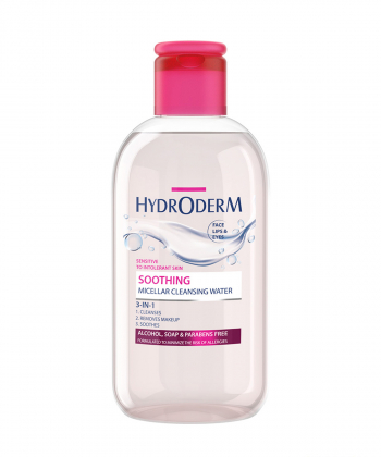 میسلار واتر پوست حساس هیدرودرم Hydroderm مدل Soothing وزن 250 گرم