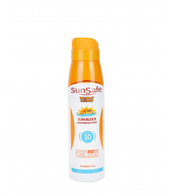 اسپری ضد آفتاب کودکان SPF30 سان سیف SunSafe حجم 150 میلی لیتر