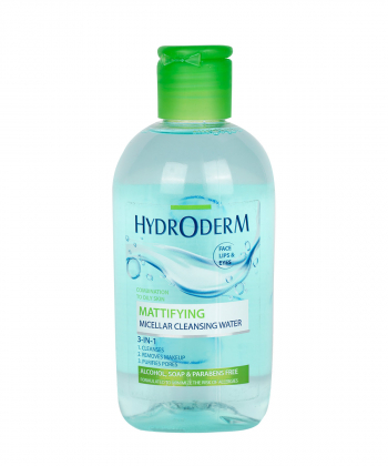 میسلار واتر پوست چرب هیدرودرم Hydroderm مدل Mattifying وزن 250 گرم