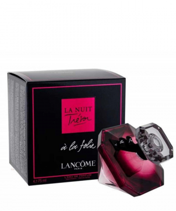 ادوپرفیوم زنانه لانکوم Lancome مدل La Nuit Trésor à la Folie حجم 75 میلی لیتر