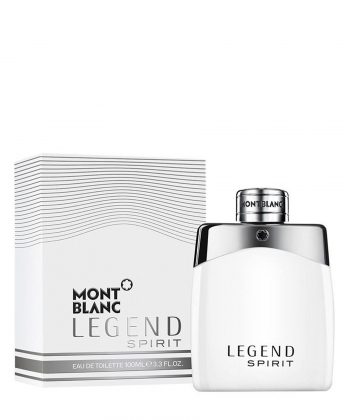 ادوتویلت مردانه مون بلان Mont Blanc مدل Legend Spirit حجم 100 میلی لیتر