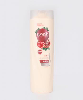 شامپو مناسب موهای خشک سان سیلک Sunsilk مدل Soft & Smooth حجم 350 میلی لیتر