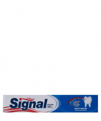 خمیر دندان سیگنال Signal سری Cavity Fighter مدل Active Micro-Calcium حجم 50 میلی لیتر