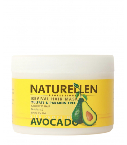 ماسک مو مناسب موهای رنگ شده نچرالن Naturellen مدل Avocado