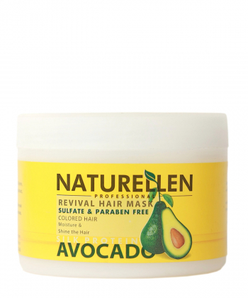 ماسک مو مناسب موهای رنگ شده نچرالن Naturellen مدل Avocado