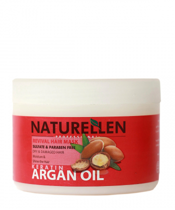 ماسک مو بدون سولفات مناسب موهای آسیب دیده نچرالن Naturellen مدل Argan Oil