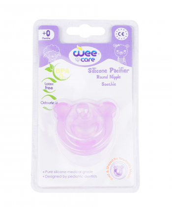 پستانک تمام سیلیکونی وی کر Wee Care کد P130