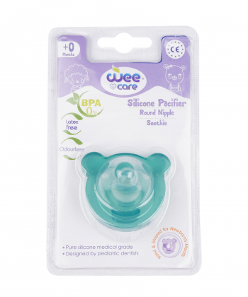 پستانک تمام سیلیکونی وی کر Wee Care کد P130