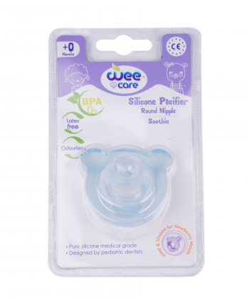 پستانک تمام سیلیکونی وی کر Wee Care کد P130