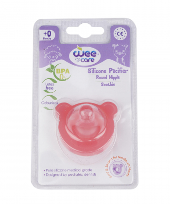 پستانک تمام سیلیکونی وی کر Wee Care کد P130