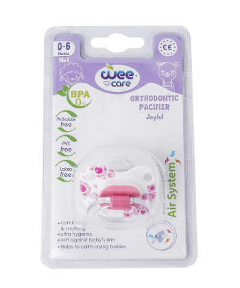 پستانک ارتودنسی وی کر Wee Care کد P121