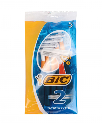 خودتراش بیک Bic مدل Sensitive بسته 5 عددی