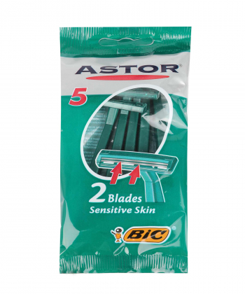 خودتراش بیک Bic سری Astor بسته 5 عددی