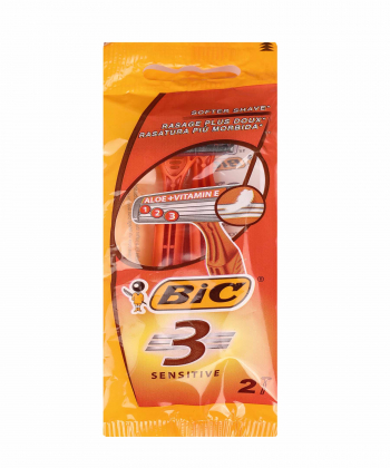 خودتراش بیک Bic مدل Sensitive بسته 2 عددی